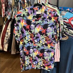 Topman Multicolor Casual Button Down Shirt